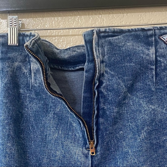 Vintage 80’s| Broadway‎ Transfer|  Acid Wash High-Rise Ankle Skinny Jeans - Picture 11 of 14